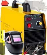 MAGNUM SNAKE 200P II TIG MMA INVERTOROVÝ ELEKTRODOVÝ ZVÁRAČ 230V 200A MAGNUM SNAKE 200P II TIG MMA INVERTOROVÝ ELEKTRODOVÝ ZVÁRAČ 230V 200A