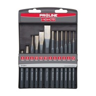 PROLINE Dierovače, rezačky a dierovače CrV sada - 12 prvkov PROLINE Dierovače, rezačky a dierovače CrV sada - 12 prvkov