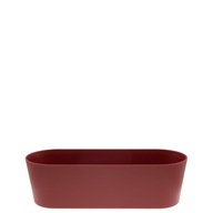 obdĺžnikový bordový kvetináč Flori 36x14/11 obdĺžnikový bordový kvetináč Flori 36x14/11