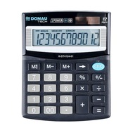 Donau Tech Calculator | kancelária | 12 miest | čierna | 122x100x32