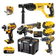 BITS + DEWALT COMBO SADA NÁRADIA 4KS 3X5AH 18V