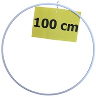 BIELY HRUBÝ 5mm krúžok/ráfik pre lapače snov 100cm BIELY HRUBÝ 5mm krúžok/ráfik pre lapače snov 100cm
