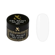 F.O.X Gel Paint WHITE No Wipe 001, 5 ml