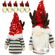 SADA 5 KUSOV Prívesok na vianočný stromček Illuminated Gnome Vianočná dekorácia SADA 5 KUSOV Prívesok na vianočný stromček Illuminated Gnome Vianočná dekorácia