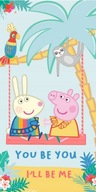 PEPPA PIG PLÁŽOVÝ OTERÁK NA KÚPANIE 70x140 PEPPA PIG PLÁŽOVÝ OTERÁK NA KÚPANIE 70x140