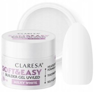 CLARESA SOFT&EASY UV/LED GEL BUILDING 45g MILKY WHITE EVEN CLARESA SOFT&EASY UV/LED GEL BUILDING 45g MILKY WHITE EVEN