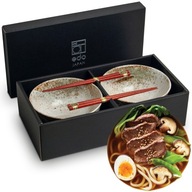 Keramické misky Udon s paličkami 17 cm Hikari Keramické misky Udon s paličkami 17 cm Hikari