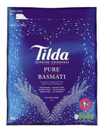 RYŽA BASMATI TILDA, BIELA, 5 KG, INDICKÁ RYŽA BASMATI TILDA, BIELA, 5 KG, INDICKÁ