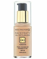Max Factor FaceFinity 30 Porcelain All Day Flawless Foundation 3v1 Max Factor FaceFinity 30 Porcelain All Day Flawless Foundation 3v1
