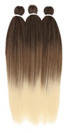 Syntetické vlasy 3 chvostové chvosty Kanekalon rovné 240 g predpnuté Syntetické vlasy 3 chvostové chvosty Kanekalon rovné 240 g predpnuté