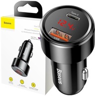 NABÍJAČKA DO AUTOBA Baseus Magic CCMLC20C-01 45W 5A 1x USB-A 1x USB-C QC NABÍJAČKA DO AUTOBA Baseus Magic CCMLC20C-01 45W 5A 1x USB-A 1x USB-C QC