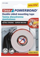STRONG TESA obojstranná montážna páska 1,5mx19mm