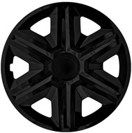 4x NRM ACTION Hubcaps Lesklá čierna 15'' palcov 4x NRM ACTION Hubcaps Lesklá čierna 15'' palcov