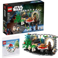 LEGO STAR WARS VIANOČNÁ DIORÁMA MILENNIUM FALCON 40658 + SET LEGO 30645 LEGO STAR WARS VIANOČNÁ DIORÁMA MILENNIUM FALCON 40658 + SET LEGO 30645