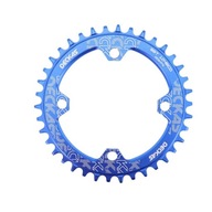 Ozubené koleso na bicykel Okrúhle koleso úzke široké 32T 104BCD Modré Ozubené koleso na bicykel Okrúhle koleso úzke široké 32T 104BCD Modré
