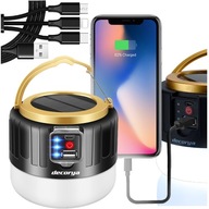 NAPÁJACIA SOLÁRNA BANKA + KÁBEL 3v1 microUSB USB-C iPhone