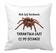 Vtipný vankúšik s PAVÚKOM, vtipný na každú príležitosť, sviatky, narodeniny Vtipný vankúšik s PAVÚKOM, vtipný na každú príležitosť, sviatky, narodeniny