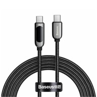 Kábel USB-C / USB-C, Baseus Display, 5A, 100W, 2m Kábel USB-C / USB-C, Baseus Display, 5A, 100W, 2m