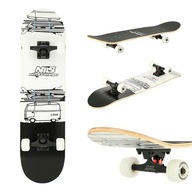 Klasický DREVENÝ SKATEBOARD Pevná NILS DOSKA Klasický DREVENÝ SKATEBOARD Pevná NILS DOSKA