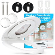 Univerzálna záklopka na WC Duroplast, hladká biela Univerzálna záklopka na WC Duroplast, hladká biela