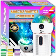 Projektor 3v1 LAMPA ZVLHČOVAČ VZDUCHU LED AROMA VÔŇOVÝ DIFUZÉR Projektor 3v1 LAMPA ZVLHČOVAČ VZDUCHU LED AROMA VÔŇOVÝ DIFUZÉR