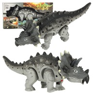 Dinosaurus Triceratops, interaktívna hračka na batérie, prechádzky, svetlá a rev