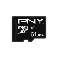 PNY MicroSDHC karta 64GB P-SDU64G10PPL-GE