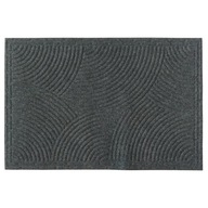 Rohožka, vchodová rohož, 45x75 cm, sivé pruhy