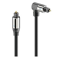TOSLINK UHLOVÝ OPTICKÝ AUDIO KÁBEL SONERO SOC110-010 1m TOSLINK UHLOVÝ OPTICKÝ AUDIO KÁBEL SONERO SOC110-010 1m