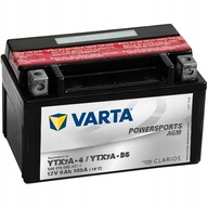 VARTA AGM MOTOCYKLOVÁ BATÉRIA YTX7A-BS YTX7A-4 12V 6Ah 105A 2024 VARTA AGM MOTOCYKLOVÁ BATÉRIA YTX7A-BS YTX7A-4 12V 6Ah 105A 2024