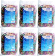 Gumičky DONAU 500g, mix farieb, silné x6 Gumičky DONAU 500g, mix farieb, silné x6