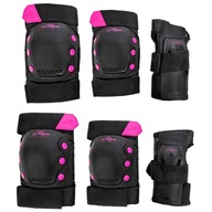 Chrániče Raven Dexard Black/Pink L Chrániče Raven Dexard Black/Pink L