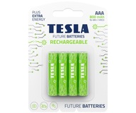 Batéria TESLA GREEN+ HR03 AAA 800mAh 1,2V Ni-MH Batéria TESLA GREEN+ HR03 AAA 800mAh 1,2V Ni-MH