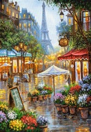 PUZZLE PICTURE STREET PARIS FLOWERS 9+ 1000 KOLEČKO PUZZLE PICTURE STREET PARIS FLOWERS 9+ 1000 KOLEČKO