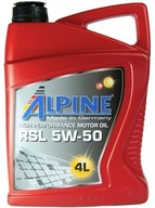 ALPINE RSL 5W50 A3/B4 SN/CF VW 502,00/505,00 4l
