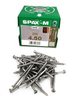 Skrutka NÁBYTKOVÁ SPAX 4,0x50 WIROX T20 200ks MDF/HDF Skrutka NÁBYTKOVÁ SPAX 4,0x50 WIROX T20 200ks MDF/HDF