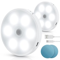 Aigostar magnetická nočná lampa s pohybovým senzorom 6500K LED biela 2 ks. Aigostar magnetická nočná lampa s pohybovým senzorom 6500K LED biela 2 ks.