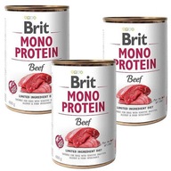 BRIT MONO PROTEIN HOVÄDZIE KRMIVO S HOVÄDZIM MÄSOM 6x400g BRIT MONO PROTEIN HOVÄDZIE KRMIVO S HOVÄDZIM MÄSOM 6x400g