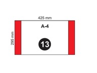 CESTOVNÝ OBAL A4 OBYČAJNÝ Č.13 (20KS) CESTOVNÝ OBAL A4 OBYČAJNÝ Č.13 (20KS)