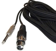 XLR konektor - Jack 6,3 (10M) mikrofón