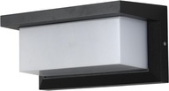 Záhradná lampa nástenná lampa pohybový senzor 1xE27 čierna Záhradná lampa nástenná lampa pohybový senzor 1xE27 čierna