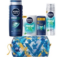 NIVEA MEN FRESH KICK DARČEKOVÝ SET PRE MUŽOV KOZMETICKÁ TAŠKA NIVEA MEN FRESH KICK DARČEKOVÝ SET PRE MUŽOV KOZMETICKÁ TAŠKA