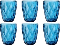 Sada pohárov Poháre 250ml ELISE BLUE / 6 ks