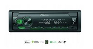 PIONEER MVH-S120UIG zelené podsvietenie RÁDIO 1-DIN MP3 AUX USB