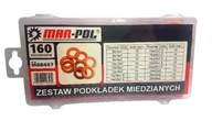SADA MEDENEJ PODLOŽKY 160 PRVKOV SADA MEDENEJ PODLOŽKY 160 PRVKOV
