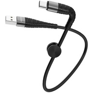 SHORT Borofone BX32 kábel 25cm USB - USB-C typ C 0,25m 3A odolný