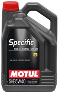 Motorový olej Motul SPECIFIC 505/502 5 l 5W-40