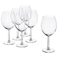 IKEA SVALKA Pohár na víno, pohár, 600 ml, 6 ks