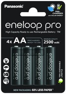 BATÉRIE PANASONIC ENELOOP PRO R6 AA 2500mAh EKOLOGICKÉ BATÉRIE 4 ks BATÉRIE PANASONIC ENELOOP PRO R6 AA 2500mAh EKOLOGICKÉ BATÉRIE 4 ks