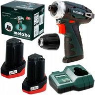 12V 2x2Ah 34Nm PowerMaxx BS Basic Metabo skrutkovač